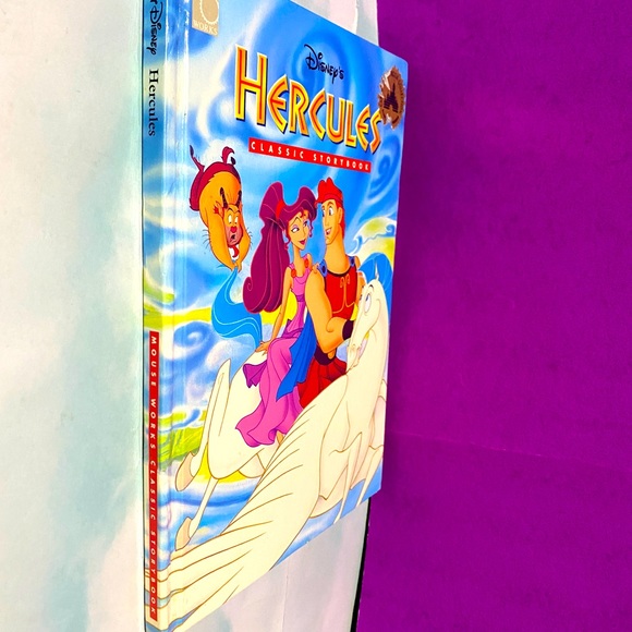 DISNEY’S VINTAGE 1997 HERCULES CLASSIC STORYBOOK HARDCOVER 95p GREAT CONDITION - Picture 12 of 16